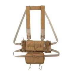 Multi-Purpose Tactical Chest Rig Light Weight Camouflage Tactical Chest Rig Men's Tactical Chest Rig with Molle Pouch Bags Wholesale Tactical Equipment Vest for Hunting Lightweight Tactical Vest Chest Rig Good Quality Camouflage Chest Rig