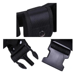 Fashionable Multifunctional Durable Outdoor Sports Gear Equipment Hunting Multifunctional Tactical Durable Belt with Pouches  Wear-resistant Lightweight stab-proof Sports Training Sports Adjustable Training Canvas Web Belt Durable Tactical Belt
