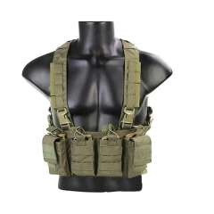 Best Selling Tactical Chest Rig Vest Tactical Recon Vest with Magazine Pouch Camouflage Chest Rig Harness for Hunting Outdoor Camouflage Chest Rig Bags New Men Women Protective Tactical Vest Soft Tactical Chest Rigs with Pouches
