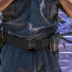 Durable Waterproof Men Wear-resistant Tactical Belt Stretch Nylon Web Outdoors Security Training Belt  Mountaineering Modular Equipment System Security Tactical Belt Duty Utility Versatile Modular versatile design Work Hunting Belt