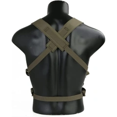 Top Selling Tactical Micro Chest Vest Camouflage Tactical Safety Chest Rig Vest Multi-functional Tactical Chest Rig Vest Best Selling Tactical Equipment Chest Rig High Quality Molle Tactical Vest with Pouch Outdoor Tactical Hunting Vest