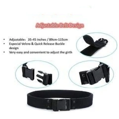 Premium Outdoor Detachable Security Duty Belt Modular Equipment Hunting Game Versatile Utility Adjustable Tactic Waist Belt  Wholesale Adjustable Thickened Tactical Belt Camping and Everyday Use Buckle Accessories Double Snap Buckle Nylon Tactical Belts