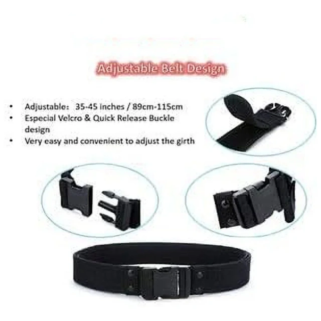 Premium Outdoor Detachable Security Duty Belt Modular Equipment Hunting Game Versatile Utility Adjustable Tactic Waist Belt  Wholesale Adjustable Thickened Tactical Belt Camping and Everyday Use Buckle Accessories Double Snap Buckle Nylon Tactical Belts