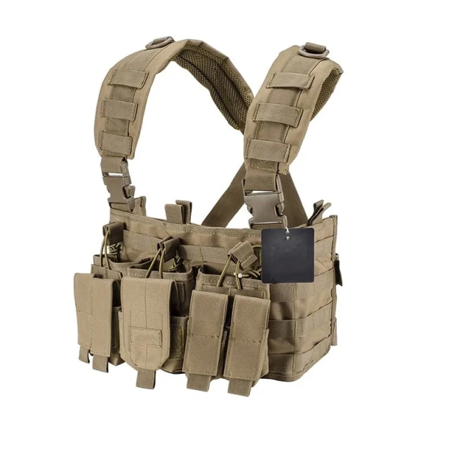 Training Chest Ring Durable Vest  Outdoor Training Vest Ultra-Light Breathable Assault Training Vest Adjustable for Adults with Games or Training  Heavy Duty Training outdoors Breathable Vest Paintball Hunting Assault Soft Vest