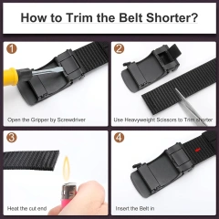 High Quality Men Ratchet Sports Training Belt Tactical Nylon with Automatic Slide Buckle Casual Golf Belt  Premium Multifunctional Pockets Pouches Gear Hunting Waist Security Tactical Belt high density Material Padded Patrol Belts