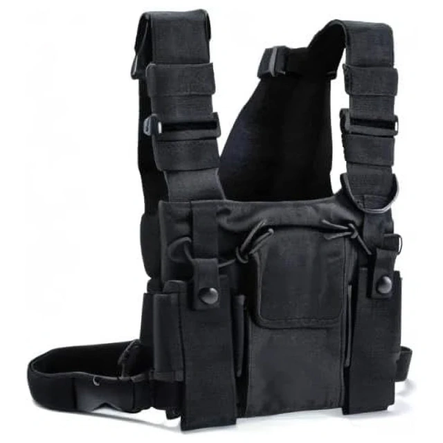 Tactical Modular Chest Rig Heavy Duty Tactical Hunting Vest With Magazine Pouch Tactical Vest Chest Bag Wholesale Tactical Chest Rigs Tactical Vests Plate Carriers Mag Carrier High Quality Tactical Rig for Chest