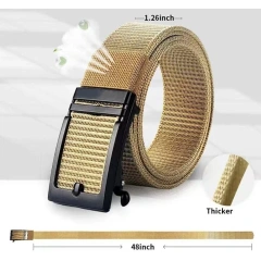 Men's Tactical Wear-resistant Multifunctional Belt Breathable Nylon Webbing Fully Adjustable Casual Belt Strap Belt  High Duty Quick-release Buckle Outdoor Tactical Belt sport enthusiasts Duty Belt Quick Release Adjustable Utility Belts