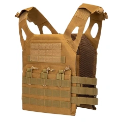 High Quality Wholesale Outdoors Training Vest for Kids Breathable Protective Tactical Vest Adjustable Tactical Chest Vest  Vest for Assault Training Field outdoors Breathable Vest Training sports equipment security vest