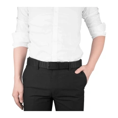 Wear-resistant Adjustable Training Ratchet Belt Durable Men Nylon Web Tactical Belt with Automatic Slide Buckle  Lightweight sport enthusiasts Tactical Pouch Sets Multifunctional Utility Kit Belt  Adjustable Duty Belt Security Duty Belts