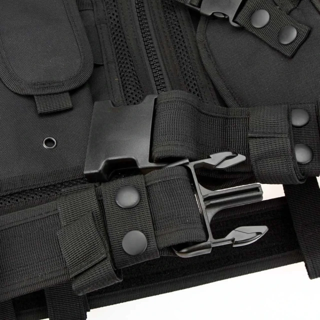 Wholesale Durable High Quality Adjustable Assault Training Vest Outdoors Durable Breathable Wear-resistant Tactical Vest  Assault Sport Vest for Hunting Training outdoors Breathable stab-proof Sports Training vest