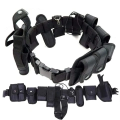 Tactical Outdoor Kit Belt Hunting Utility Tactical Belt  Wholesale Utility Tactical Belt  Wear-resistant Durable Adjustable Ratchet Belt Men Fashion Nylon Fabric Casual Jean Adjustable Waist Tactical Belts