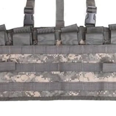 Wholesale Price Tactical Equipment Chest Rig Outdoor Tactical Safety Chest Rig Camo Tactical Hunting Chest Rig Outdoor Tactical Chest Harness Rig Bag Tactical Vest for Hunting Bag Tactical Chest Rig With Pouch