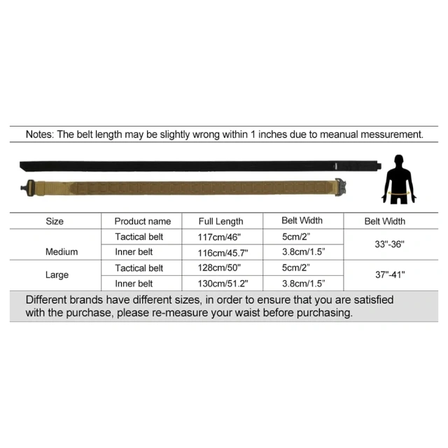 Sports Training Hunting Tactical Belt Durable Wear-resistant  Waterproof Multifunctional Tactical Belt  Fashionable Mountaineering Hunting Tactical Belt with Accessories Tactical Quick Release Rigger Belt Wholesale Heavy Duty Belts