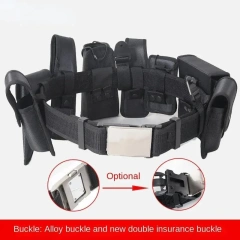 Modular Equipment Nylon Multi-functional Adjustable Strap Oxford Cloth Training Security Belt Tactic Duty Utility Waist Belt  Hot selling outdoor sport Durable Elastic multifunctional Wear-resistant Men’s Tactical Travel Stretch Golf Belt