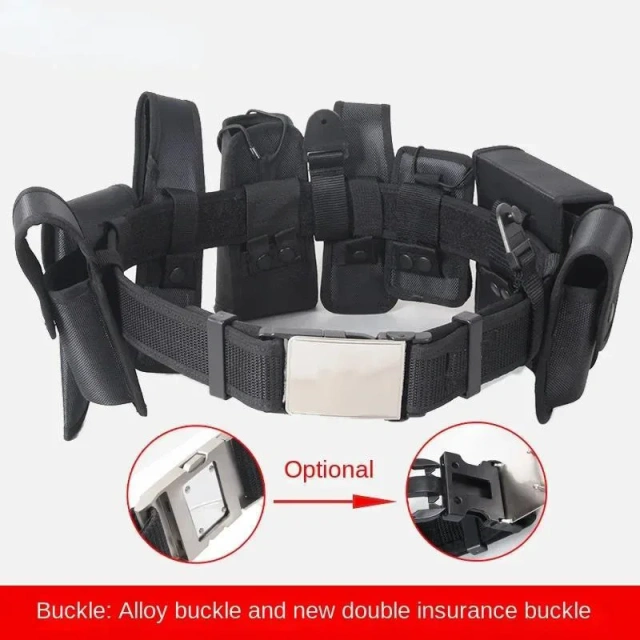 Modular Equipment Nylon Multi-functional Adjustable Strap Oxford Cloth Training Security Belt Tactic Duty Utility Waist Belt  Hot selling outdoor sport Durable Elastic multifunctional Wear-resistant Men’s Tactical Travel Stretch Golf Belt
