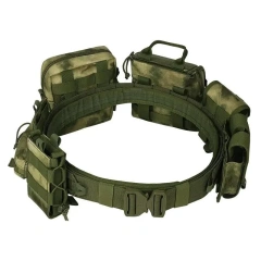 Wholesale Durable Practical Tactical Multifunctional Waist Bag High Quality Camouflage Belt With Pouches Modular Equipment  Hot selling Wear-resistant Lightweight Nylon Elastic Stretch Belt Men durable outdoors Casual Golf Tactical Belts