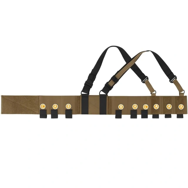 Multipurpose Tactical Chest Rig Elastic Tactical Chest Rig with Mag Pouch High Quality Tactical Chest Rig for Hunting Customized Outdoor Tactical Vest Rig High Quality Hunting Chest Rig Vest Tactical Chest Rig Pack Pouch