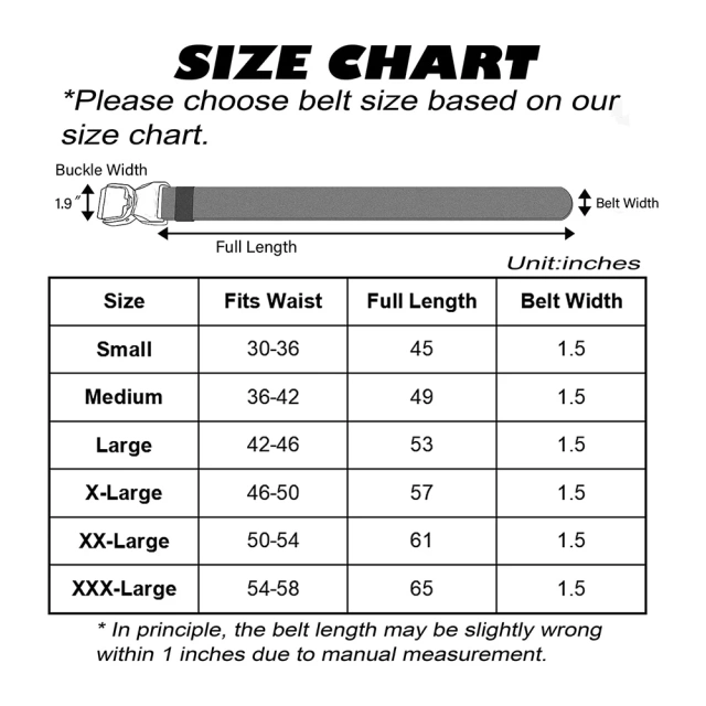 Durable High Quality Quick Release Tactical Belt Work Nylon Web Golf Belt with Heavy Duty Seat Belt Buckle  Lightweight Camping and Everyday Use Padded Patrol Belts Hunting Gadget Pouch Waist Bag Adjustable Outdoor Tactical Belt