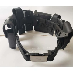 Adjustable Training Durable Alloy Nylon Multifunctional Belts Equipment Patrol Belt Security Duty Belt  Durable Outdoor Tactical Belt with Accessories Fashionable Duty Belts high density Material wear-resistant tactic Waist Belt