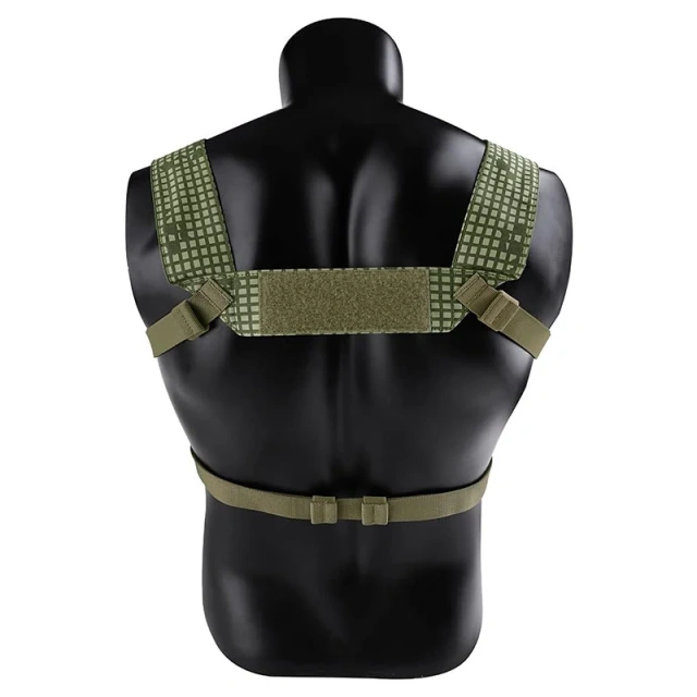 High Quality Tactical Vest Gear Chest Rig Tactical Micro Chest Rig Outdoor Training Security Chest Rig Custom Logo Camouflage Tactical Gear Harness Tactical Chest Rig Bag Outdoor Hunting Tactical Vest Recon Chest Rig