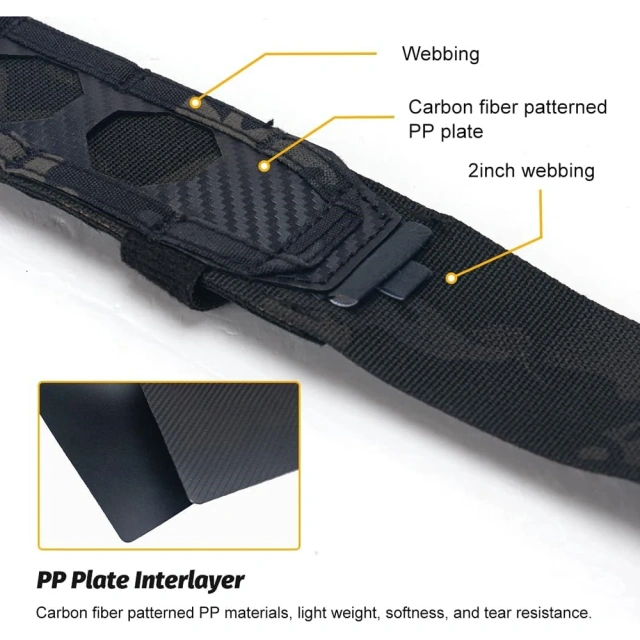 Wear-resistant Training Durable Molle Belt Quick Release Sports Rigger  Belt With Inch Inner Belts  High Quality Durable Tactical Security Duty Belts Multifunctional Flashlight Pouch Sets Utility Kit Belt multifunctional Duty Belt