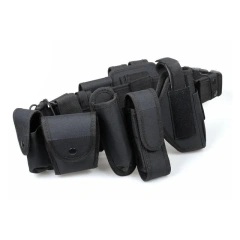 Multifunctional Outdoor Security Belts Waist Pack Hunting Tactical Utility Kit Duty Belts Bag Tactical Training Belt Pouch Bag  Hot selling Men Durable Casual Work Fashionable Belt multifunctional Durable Tactical Stretch Nylon Web Belt