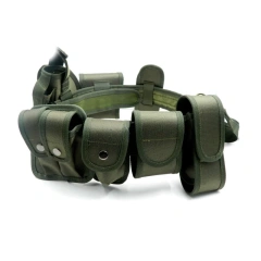 Hot Selling Adjustable Training Durable Multi Functional Outdoor Security Belt Oxford Camouflage Waist Belt  Wholesale Tactical Mountaineering Belt with Accessories Quick Release high density Material Rigger Belt Heavy Duty Belts