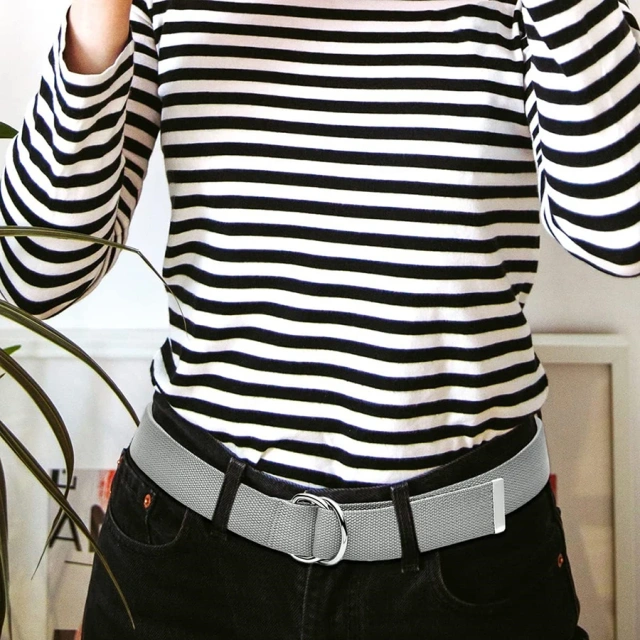 Durable Waterproof Training Canvas Web Belt Metal Double Buckle Men Women Casual Cloth Tactical Belt  Adjustable Training durable Quick Release multifunctional Belt Tactical Durable  Heavy Duty Belt