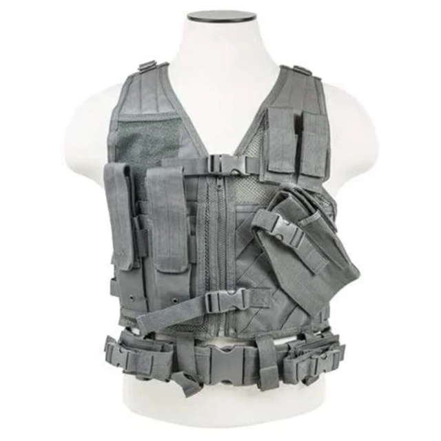 Wholesale High Quality Children's Training Vest Adjustable Training Vest Durable Tactical Training Vest for Outdoors high-quality Durable Training Vest for Paintball outdoors Breathable Training Activities