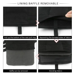 Wholesale Outdoors Training Vest Adjustable Training Chest Vest Breathable Protector Tactical Vest  Training Vest Chest Rig Cummerbund Quick Disconnect Buckles and Modular Vest