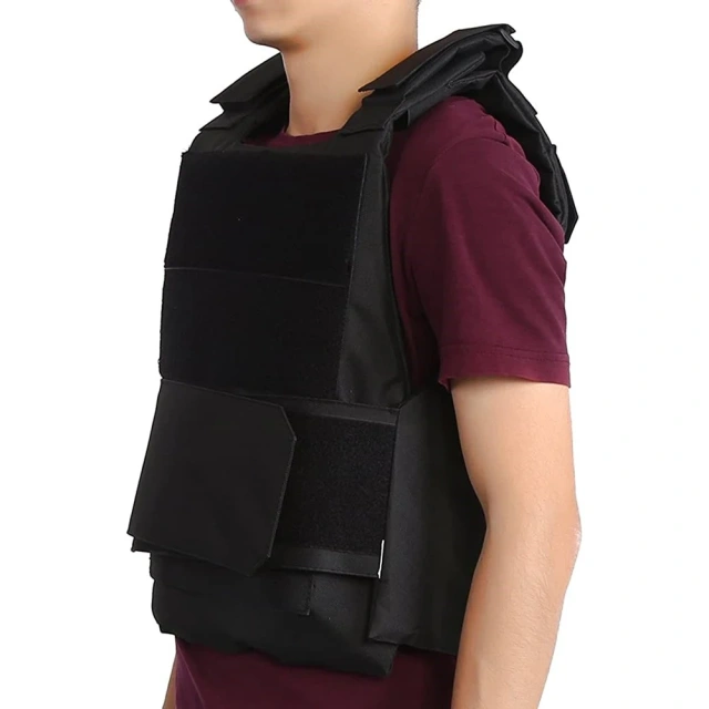 Fashionable Customized Shock-Absorbing Tactical Gear Vest High Quality Training Vest for Adults Oxford Durable Tactical Vest outdoors Breathable Adjustable Assault Training Paintball Vest lightweight Training Sports Vest