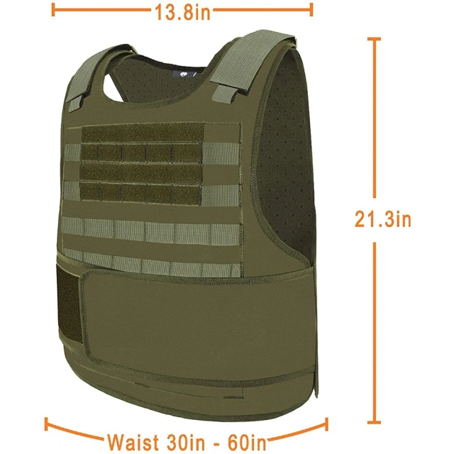 Wholesale Outdoors Breathable Tactical Vest Adjustable Assault Training Tactical Vest Lightweight Training Vest Training Vest for Men Outdoor Training Vest Padded Thick sports equipment