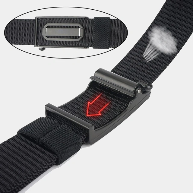 High Quality Men's Ratchet Belt Nylon Tactical Adjustable Training Hiking Rigger Extra Thick Webbing Belt  High density Outdoor Material Multifunctional Duty Web Training Belt Rig with Handcuff Case Duty Belt tactic Waist Belts