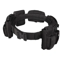 Wholesale Fashionable Outdoor Duty Tactical Belt Combination Equipment Detachable Multi-functional Tactical Waist Belt    Breathable Adjustable Men's multifunctional Belt Adjustable Training Tactical Stretch Web Nylon Belt
