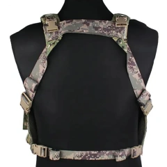 Heavy Duty Camouflage Tactical Chest Vest Rig Hanging Tactical Chest Rig Outdoor Harness Tactical Rig Vest Wholesale Outdoor Tactical Molle Vest Pouch Bag Tactical Camouflage Chest Rig Tactical Vest Molle Chest Rig for Training
