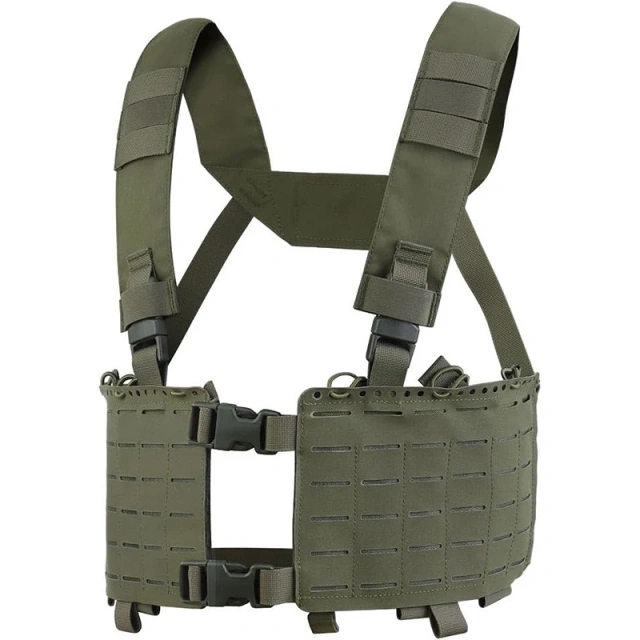 Customized Tactical Chest Rig MOLLE Mag Pouch Radio GP Bag Camouflage Tactical Chest Rig Vest for Outdoor Outdoor Sports Gear Tactical Chest Rig Multi-Functional Tactical Vest ACU Tactical Chest Rig Pouch with Strap