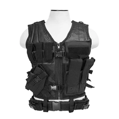 Breathable Security Training Vest  Youth Adjustable Adults Training vest for men Quick Release outdoors Breathable Vest   Training stab-proof Sports Training vest outdoors Breathable Paintball Vest
