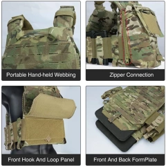 Sport Vest Hunting Training Outdoor Sports Vests  Wear-resistant Lightweight Training Vest fashion lightweight Vest  Assault Training Vest Ultra-Light Breathable Training Vest for Outdoor Sports