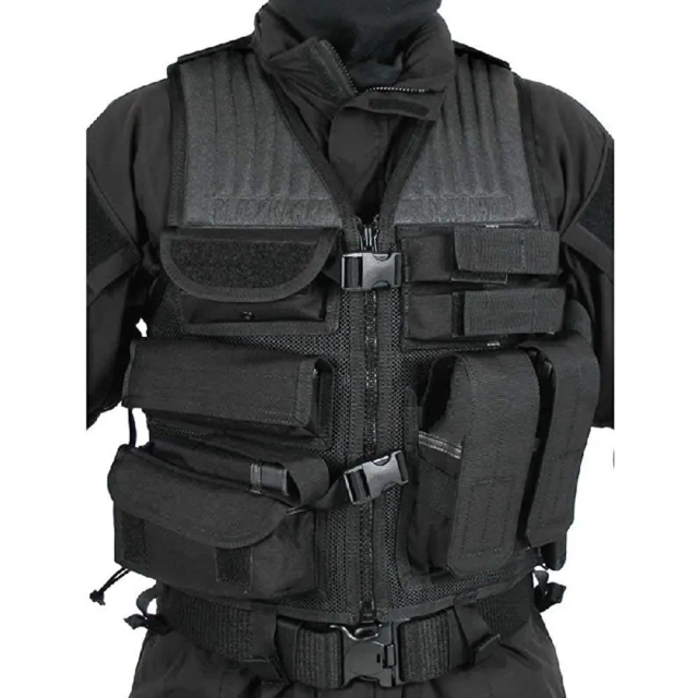 High-quality Durable Heavy-duty Nylon Waterproof Multifunctional Wear-resistant Lightweight Security Vest Training   multifunctional Training outdoors Wear-resistant Breathable Paintball Vest