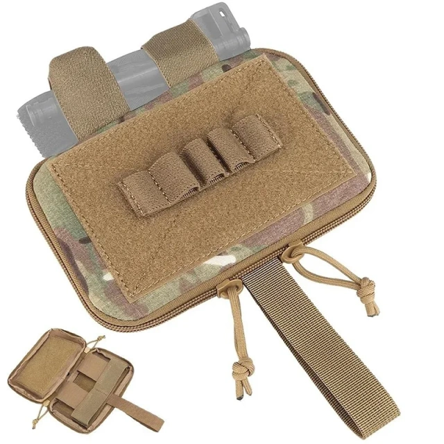 High Quality Multifunctional Camping Tactical Belt with Medical Bag Dump Pouch Set Quick Release Nylon Training Tactical Belt  Wear-resistant Adjustable Training durable Stretch Belts Durable Men Nylon Elastic Casual Wear Comfort Tactical Belt