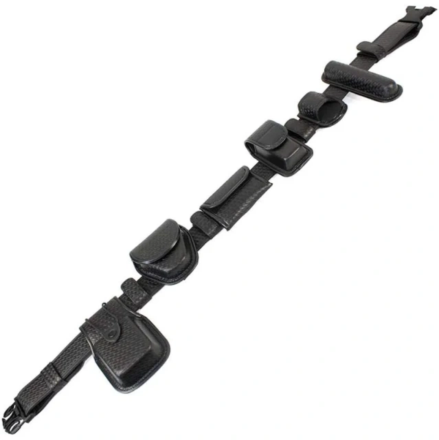 High Quality Tactical Multifunctional Duty Belt Kit with Pouches Utility Belt Rig Camping and Everyday Duty Utility Waist Belt  Comfort Mountaineering sport enthusiasts Tactical Duty Belt Practical Outer Belt Keepers high density Material Hunting Gear