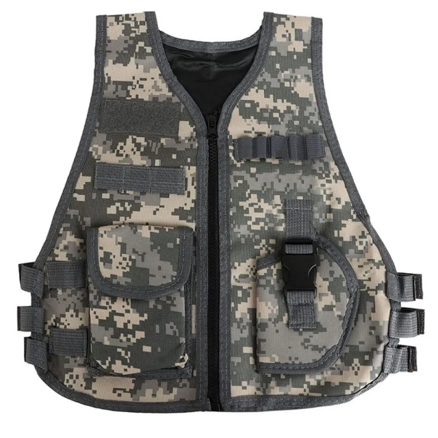 Outdoor High-quality Wear-resistant Training Vest Adjustable Style Birthday Gift for Outdoor Training Game Vest  Waterproof Style Adaptive Vest multifunctional Heavy Version Quick Release Training Vest