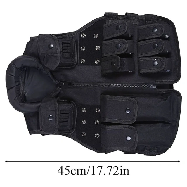 600D Nylon Children Training Vest Outdoor Assault Training Games Vest High Quality Protective Tactical Jacket Vest Hot selling sports equipment security vest Training Quick Release Mag Pouch Vest