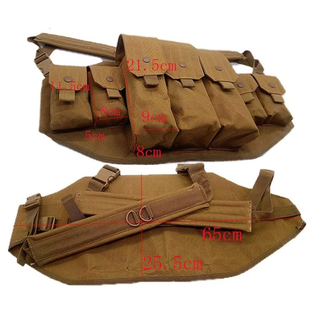 Customized Outdoor Camouflage Chest Rig Sports Tactical Molle Vest Pouch Bag Carrier Tactical Camo Chest Rig Wholesale Tactical Molle Chest Rig Training Mini Rig for Tactical Camouflage Tactical Chest Rig Vest