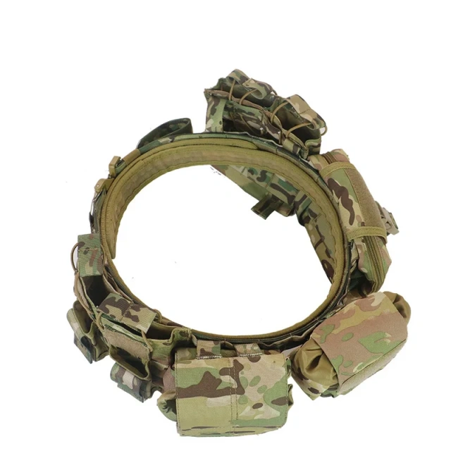 Lightweight Stab-proof Sports Customized Belt Outdoor Multi Functional Nylon Wear-resistant Quick Release Waist Belt  High Duty Multi-functional Tactical Belt Quick Release Rigger Belt Mountaineering Quick-release Buckle Heavy Duty Belts