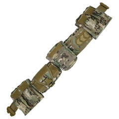 Sport Enthusiasts Mountaineering High Strength Tactical Belt Quick Release Rigger  Belt Premium Heavy Duty Belts for Men  Multifunctional Security Belts Adjustable Strap Tactical Training Duty Utility Belts with Pouches Holster tactic Waist Belt