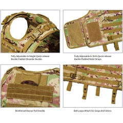 Customized Fashionable Wear-Resistant Hunting Vest Lightweight Training Vest Outdoors Breathable Tactical Climbing Vest  Adjustable Weighted Vest multifunctional Training Vest for Training Weight Vest Plates