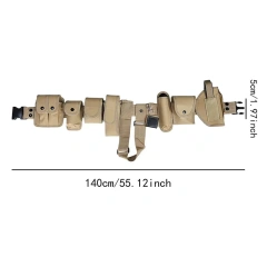 High Quality Mountaineering High Density Material Duty Belt Durable Bag Practical Waist Tool Bag Tactic Waist Belt  Fashionable Tactical Belt Breathable Men Quick Release Adjustable Training Metal Buckle Duty Belts