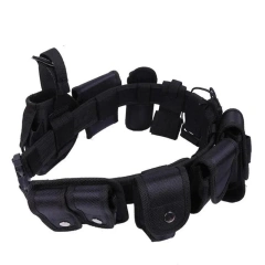 Quick-release Buckle Multi-functional Tactical Belt Training Equipment Outdoor Hunting Multifunctional Tactic Waist Belt  Hot selling Wear-resistant Training Lightweight Durable Reversible Ratchet Belt Nylon Web Tactical Work Belt