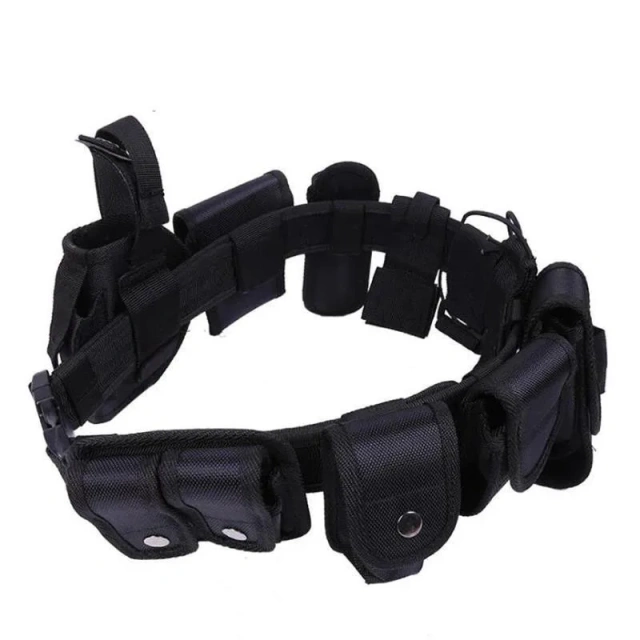 Quick-release Buckle Multi-functional Tactical Belt Training Equipment Outdoor Hunting Multifunctional Tactic Waist Belt  Hot selling Wear-resistant Training Lightweight Durable Reversible Ratchet Belt Nylon Web Tactical Work Belt